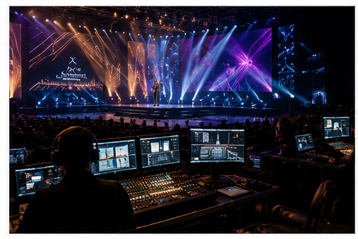 Event Production — Lighting • Staging • AV • Show Production